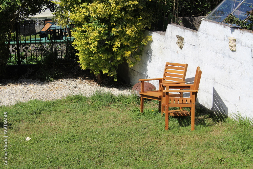 Obraz premium Garden Chairs