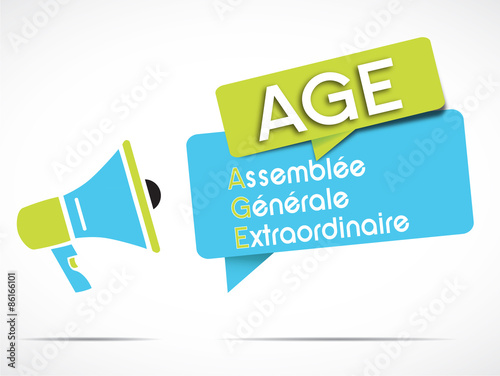 mégaphone : AGE
