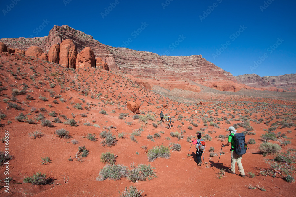 Hiking in Grand Staircase-escalante National Monument, Utah