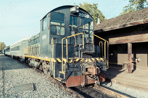 Old trains Sacramento