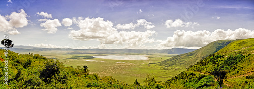 View of Crater Ngorongoro photo