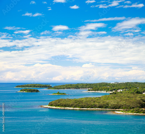 Mediterranean Coast. Landscape in Croatia