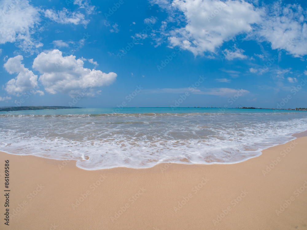 Jimbaran beach in Bali