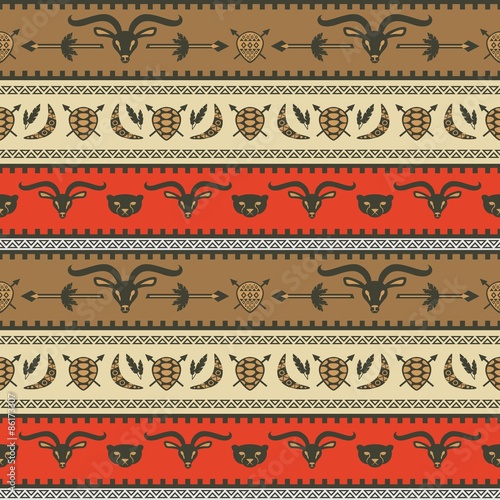African Animal Pattern
