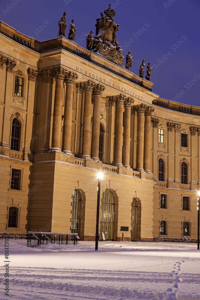 Obraz premium Old Library in Berlin