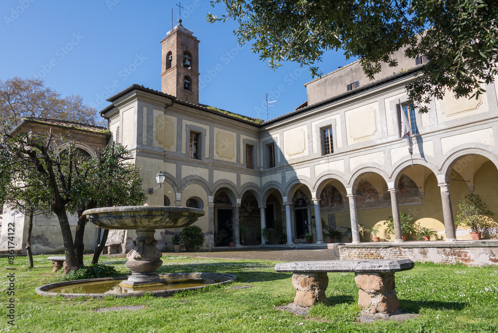 Obraz premium Chiesa di Sant'Onofrio al Gianicolo