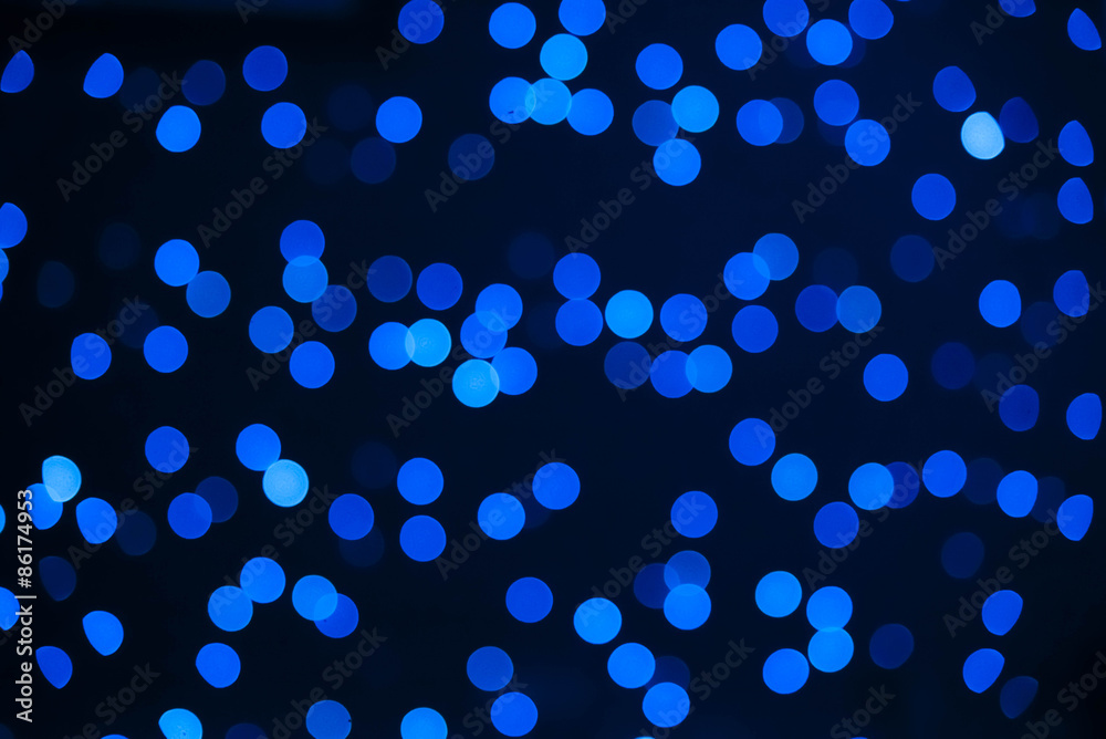 Blue Bokeh background Blue Bokeh background