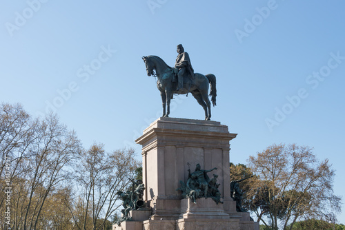 Photography Monument to Garibaldi