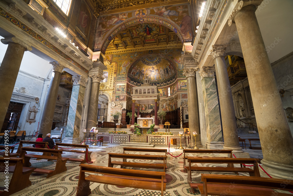 Fototapeta premium Basilica di Santa Maria in Trastevere