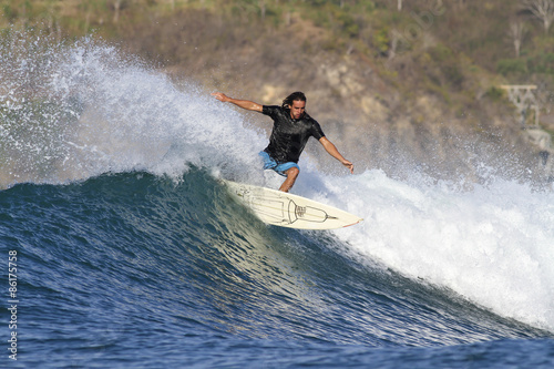 Surfing a wave 