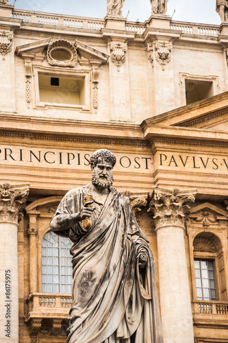 Statue of Saint Peter in Vatican City