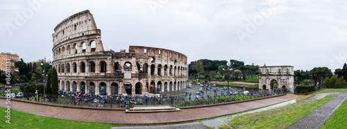 Colosseum and Arch of Constantine