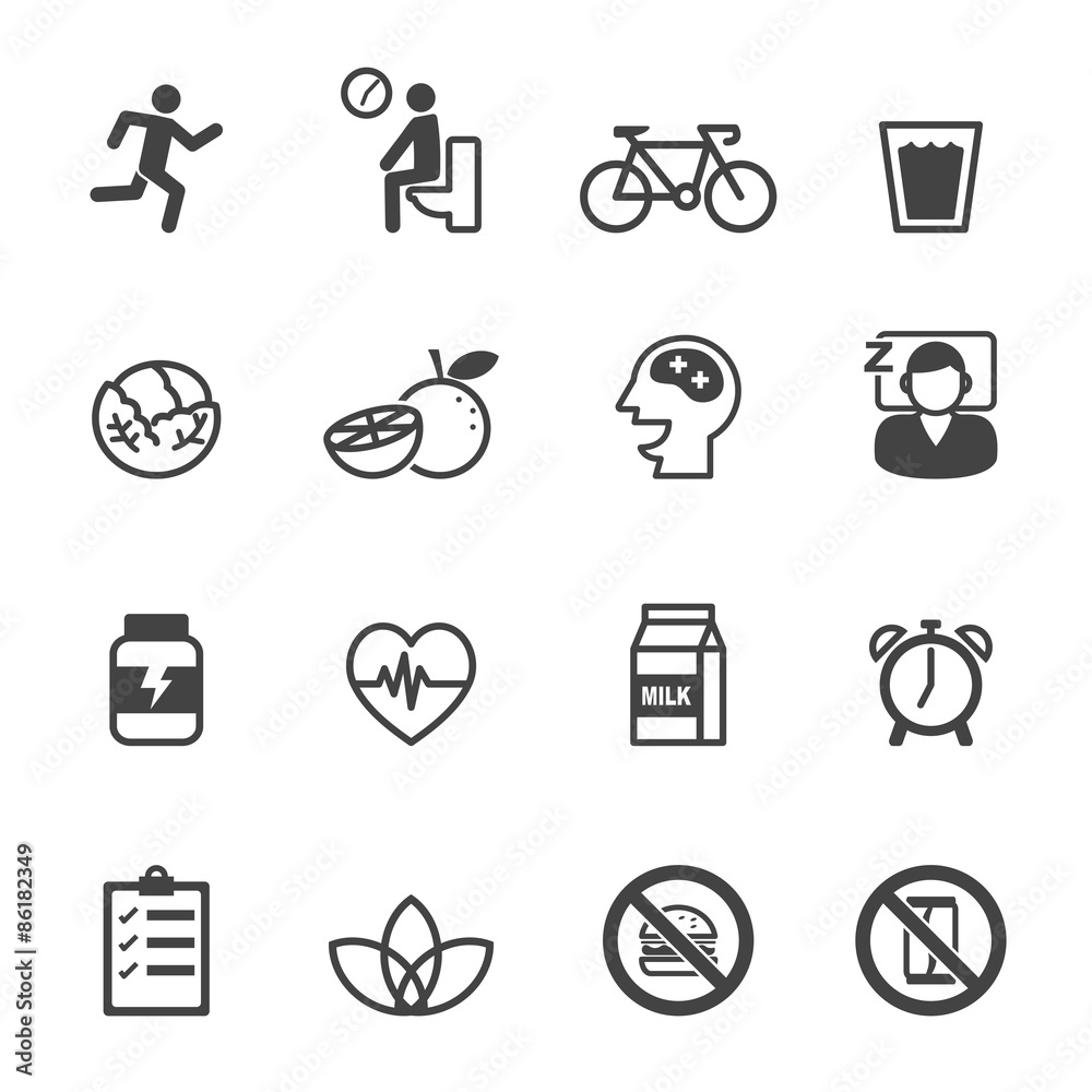 wellness icons wellness icons