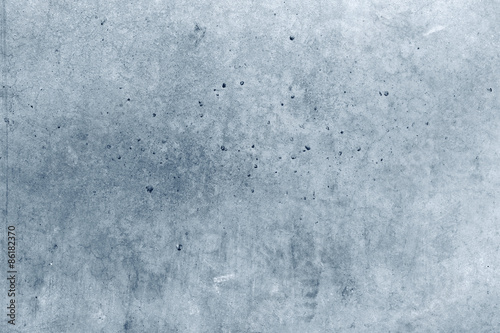 Close-up of blue textured concrete wall background © Stillfx
