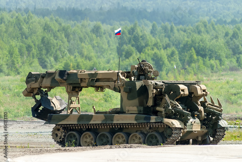 Engineering vehicle - obstacle remover IMR-2MA