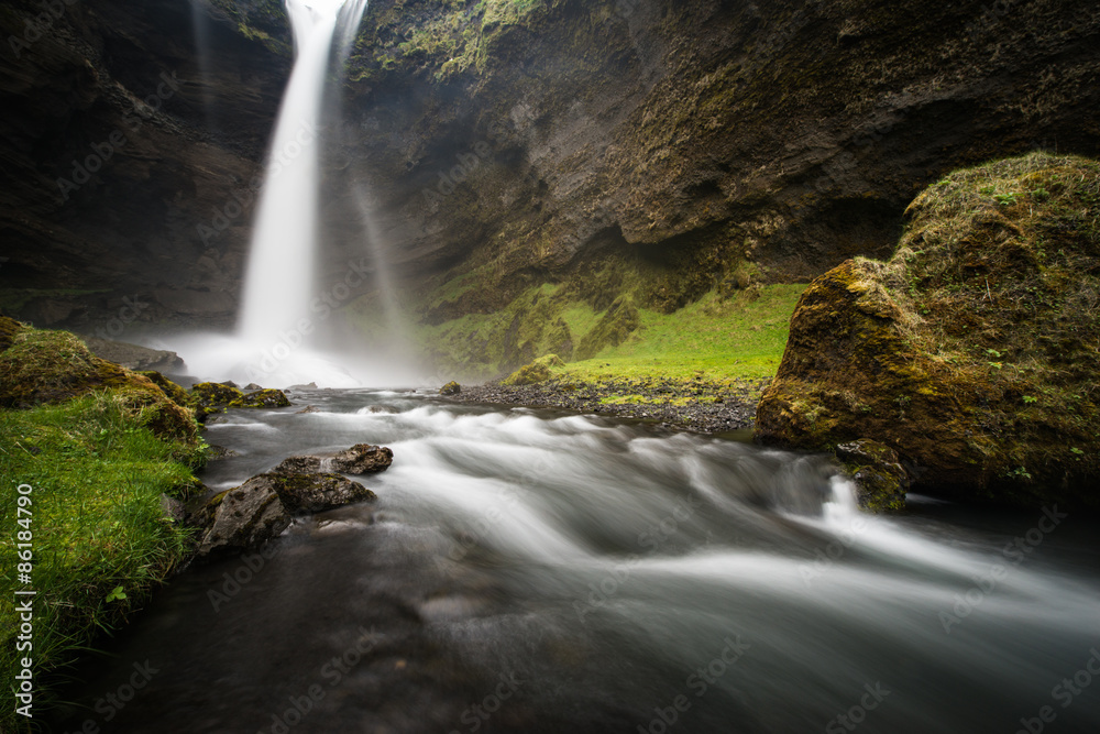 Kvernufoss - Iceland Kvernufoss - Iceland