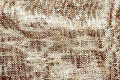 Hessian sacking texture background