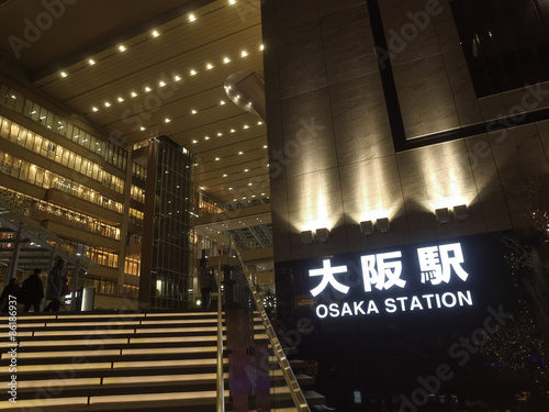 JR大阪駅の夜景