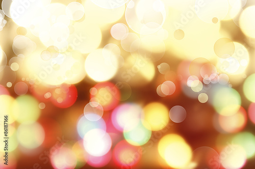 Abstract bokeh blur lights background