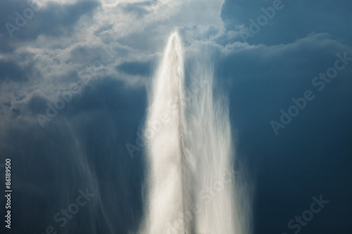 fountain against sky