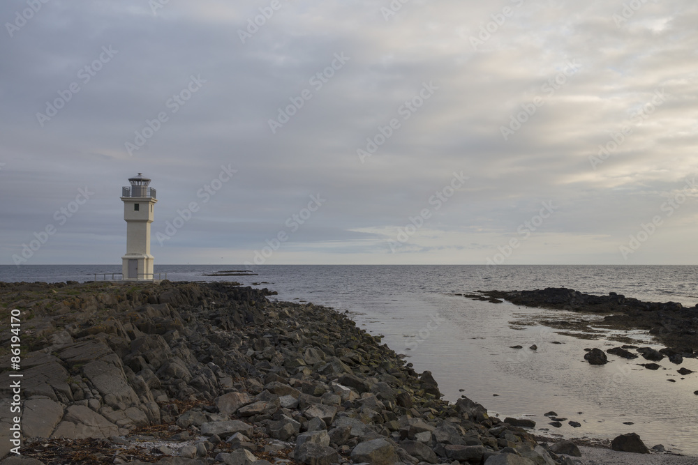 OId lighthouse in Akranes