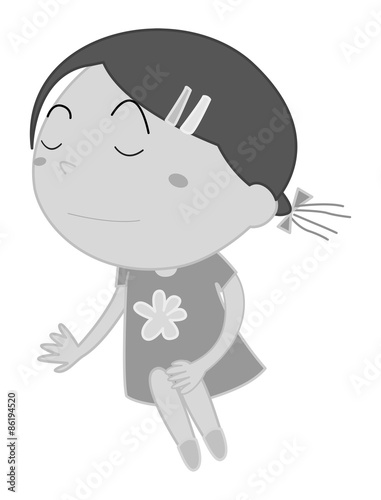 Girl sitting
