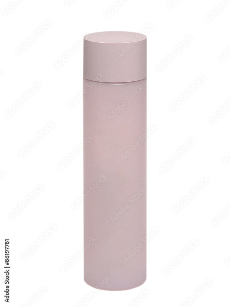 Cosmetics container isolated on white background. Cosmetics container isolated on white background.