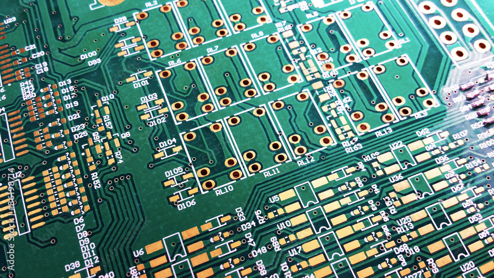 Blank circuit board Stock Photo Adobe Stock
