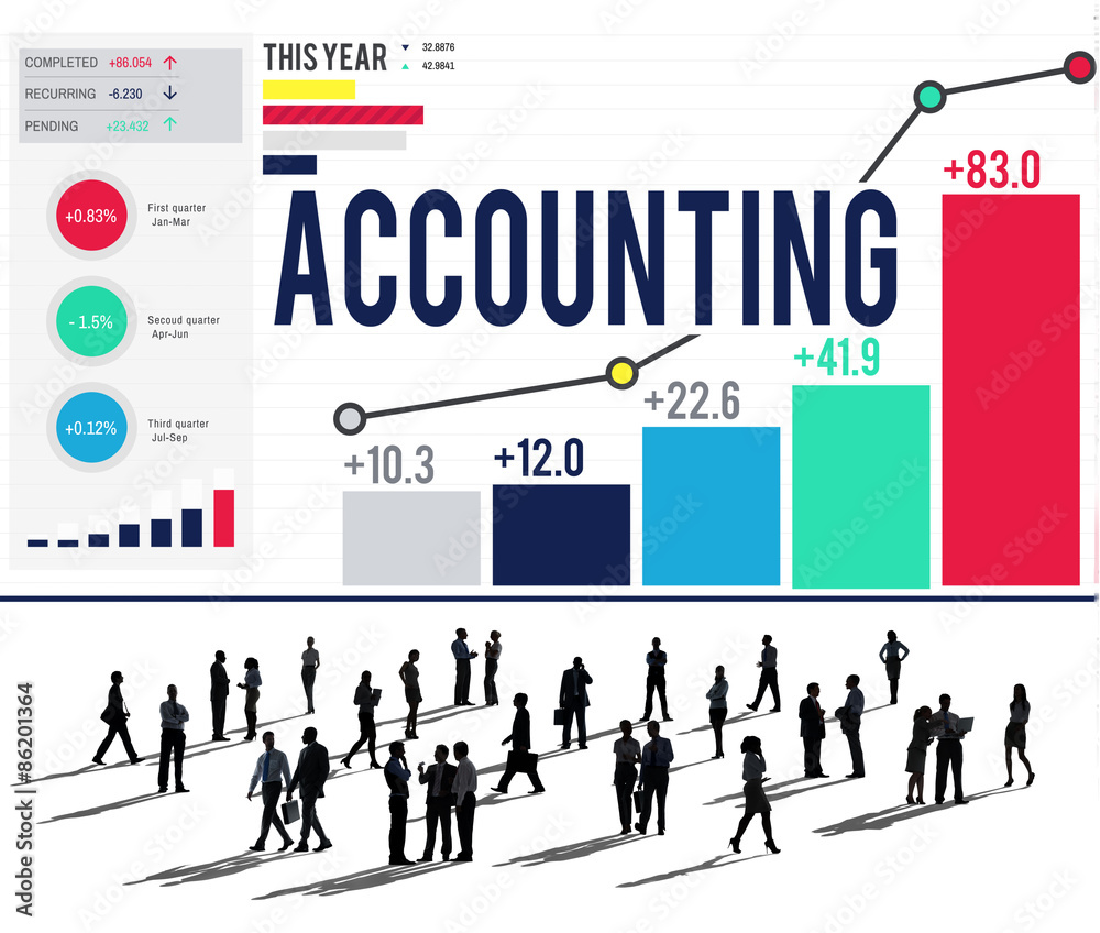 Accounting Economy Financial Banking Revenue Concept Accounting Economy Financial Banking Revenue Concept