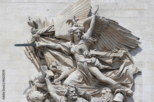 Photography Paris - Arc de Triomphe / La Marseillaise de Rude