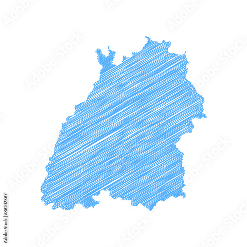 Bundesland Baden-Württemberg | Scribble