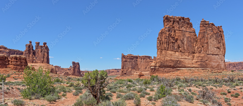 The Courthouse At Arches National Park