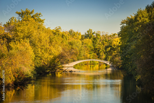 Walk Bridge Over Creek © Gerald Bernard