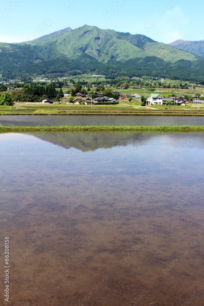 阿蘇の田園風景 阿蘇の田園風景