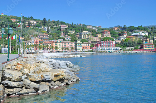 Santa Margherita Ligure an der italienischen Riviera nahe Portofino,Ligurien,Italien
