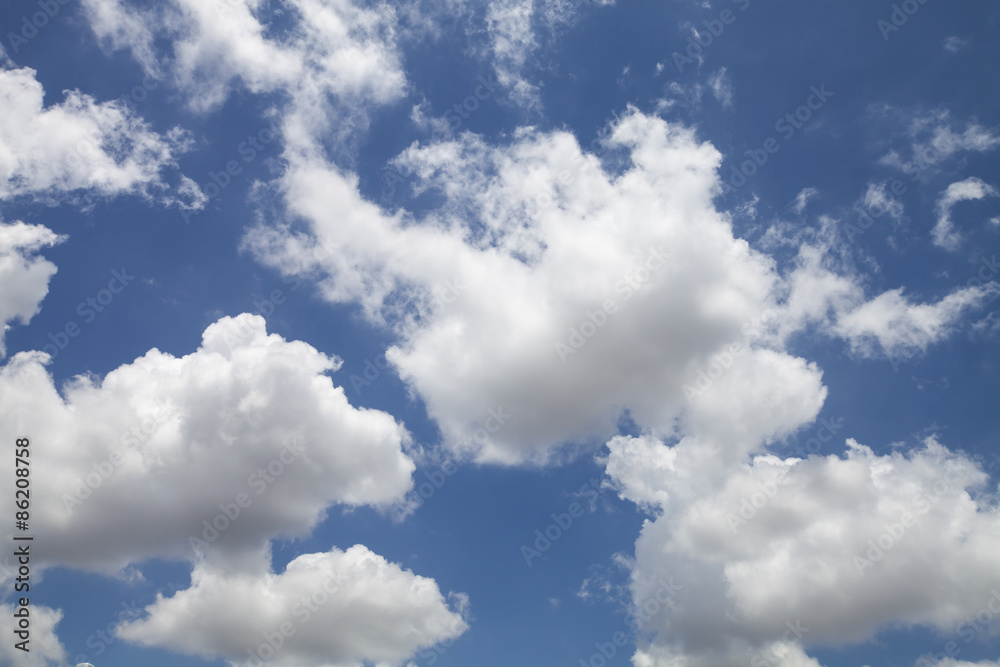 Obraz premium Blue sky and clouds