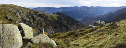 Quadro su tela Elsass, Vogesen, Col de la Schlucht