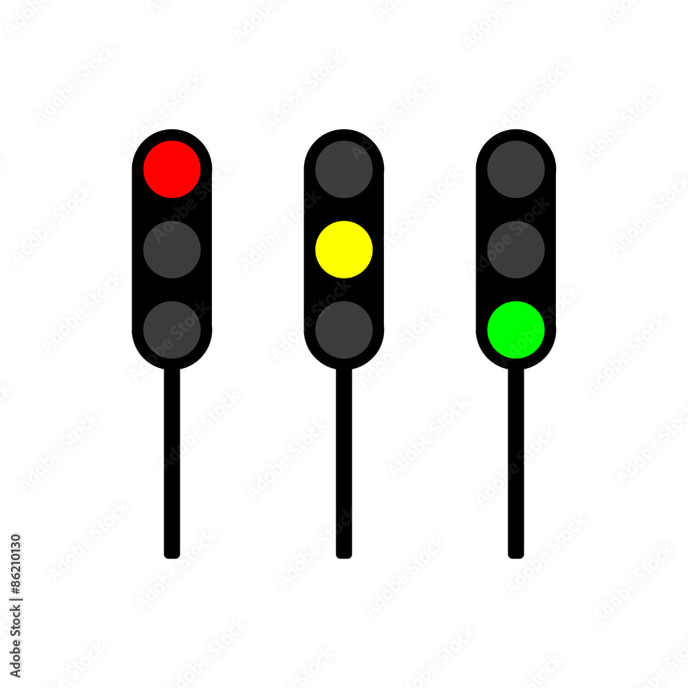 Traffic Light Traffic Light Sequence Vector Stock Vector Adobe Stock Traffic Light Traffic Light Sequence Vector Stock Vector Adobe Stock