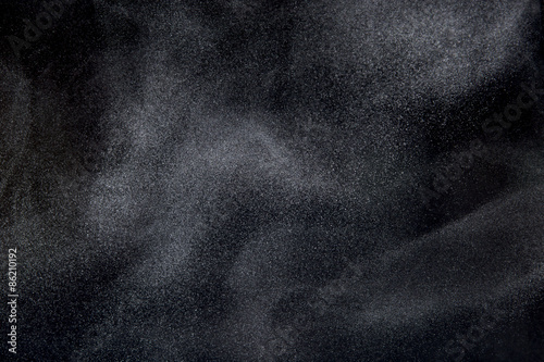 Abstract design of  powder cloud