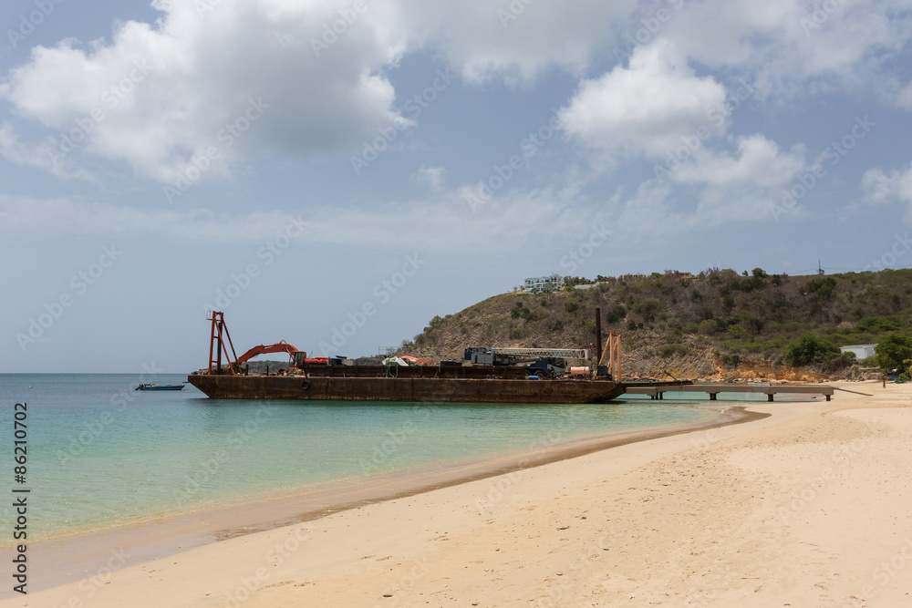 Fototapeta premium Davida Beach, Anguilla