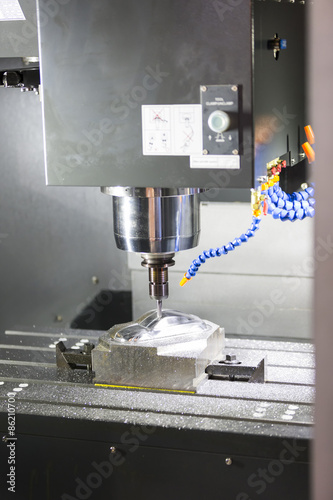 Obraz na płótnie High precision CNC machining center