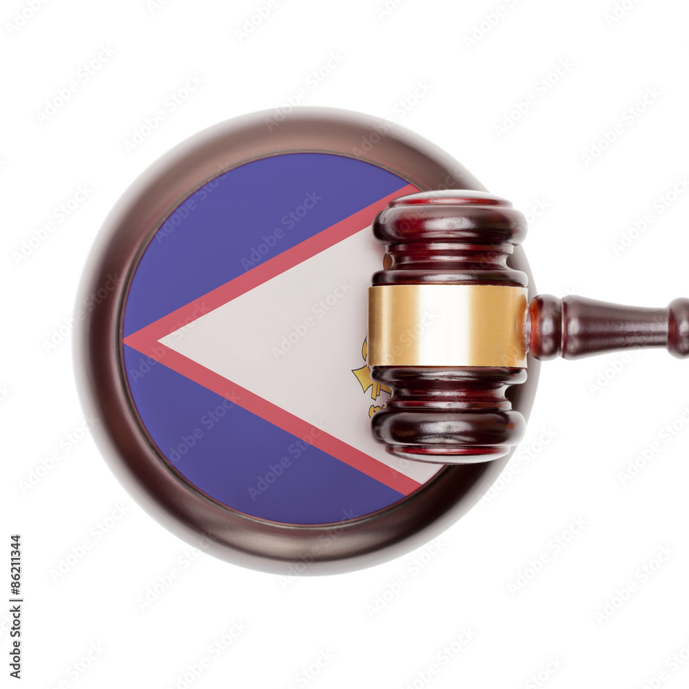 National legal system conceptual series - American Samoa