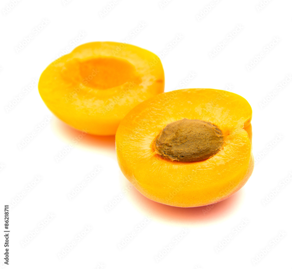 soft ripe apricots