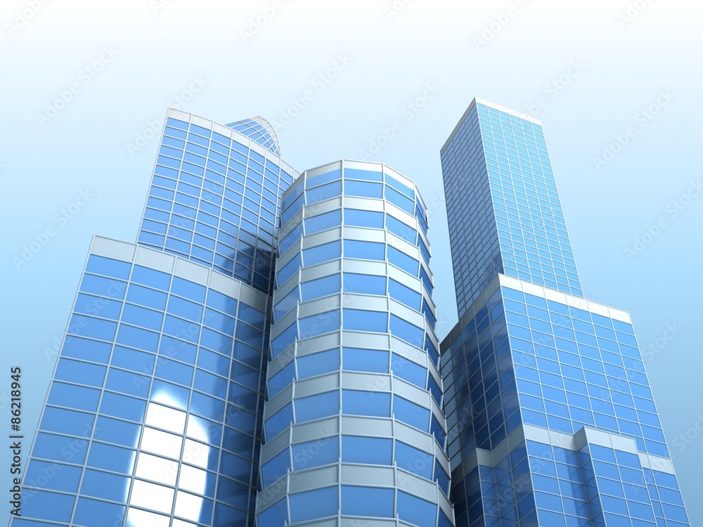Fototapeta premium Abstract Office Architecture