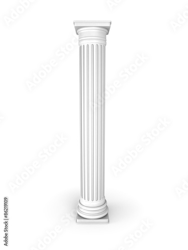 White Classic Column