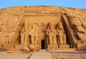 Fototapete Ägypten Der Tempel von Abu Simbel in Ägypten  © Dan Breckwoldt