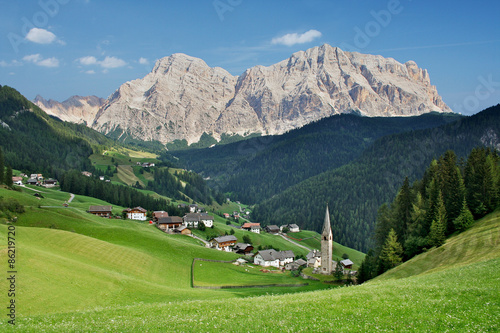 The Dolomites in the European Alps