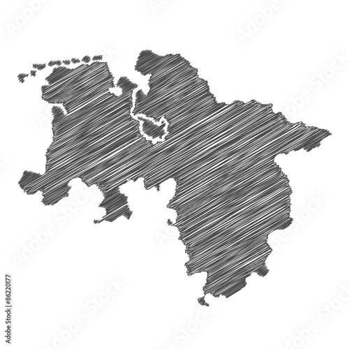 Bundesland Niedersachsen | Scribble