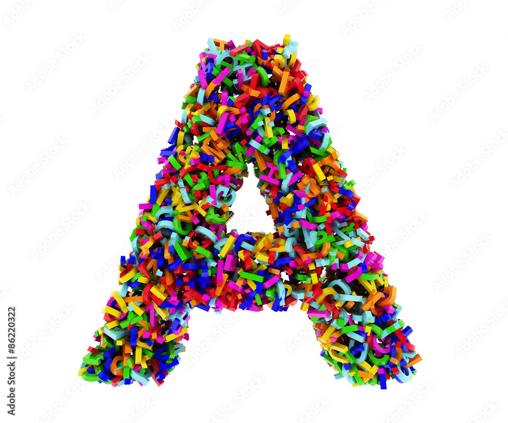 A letter of letters A letter of letters