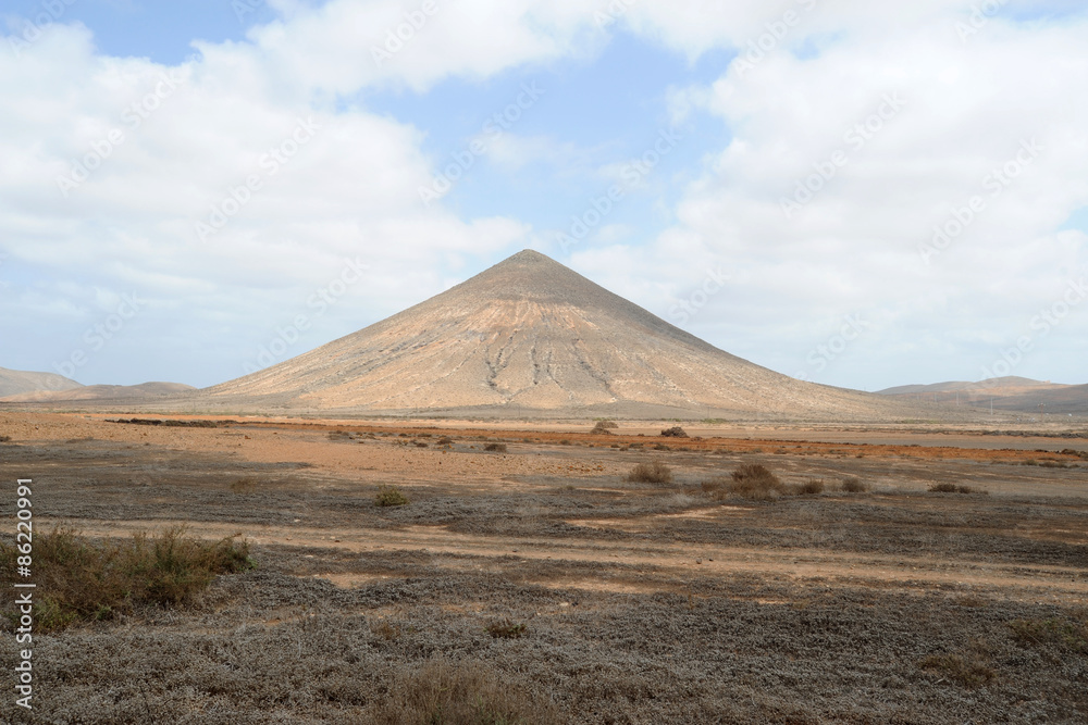 La Montaña del Frontón à La Oliva à Fuerteventura